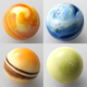 Image for article titled Now you can eat the solar system with these beautiful planet truffles